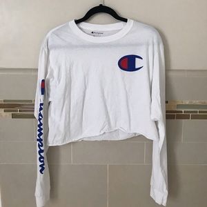 Cropped Champion long sleeve